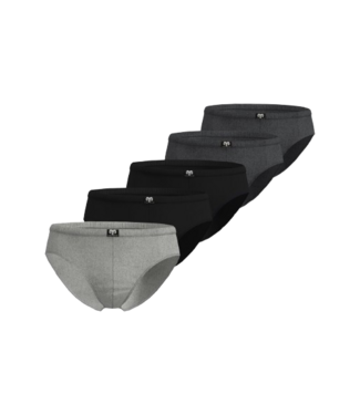 CECEBA Challenger Briefs 5P Grey Dark Melange