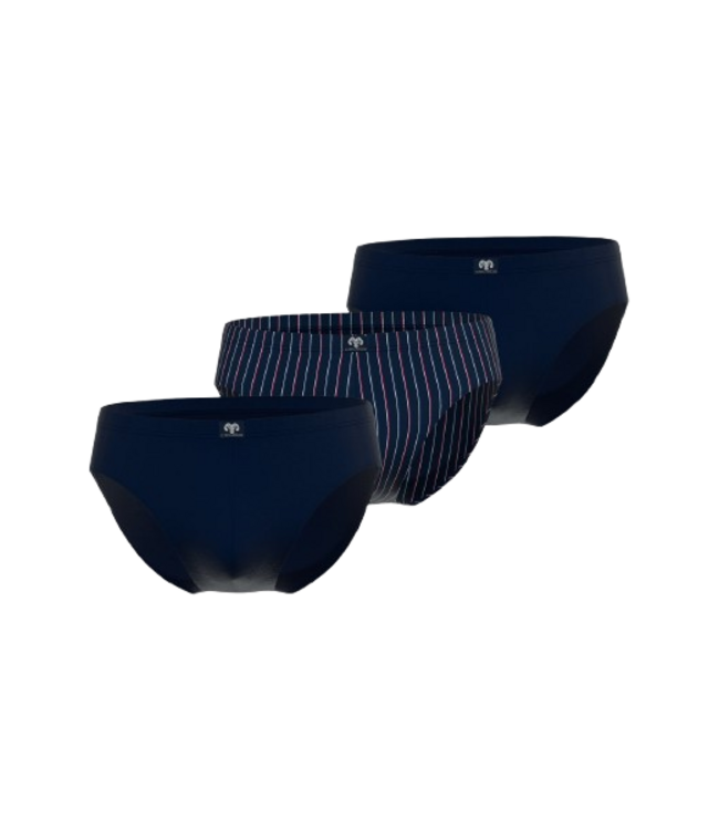 CECEBA Daytona Briefs 3P Navy Red