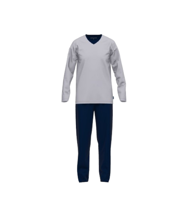 TOM TAILOR Nevada Long Pyjama Blue Dark Horizontal Stripes