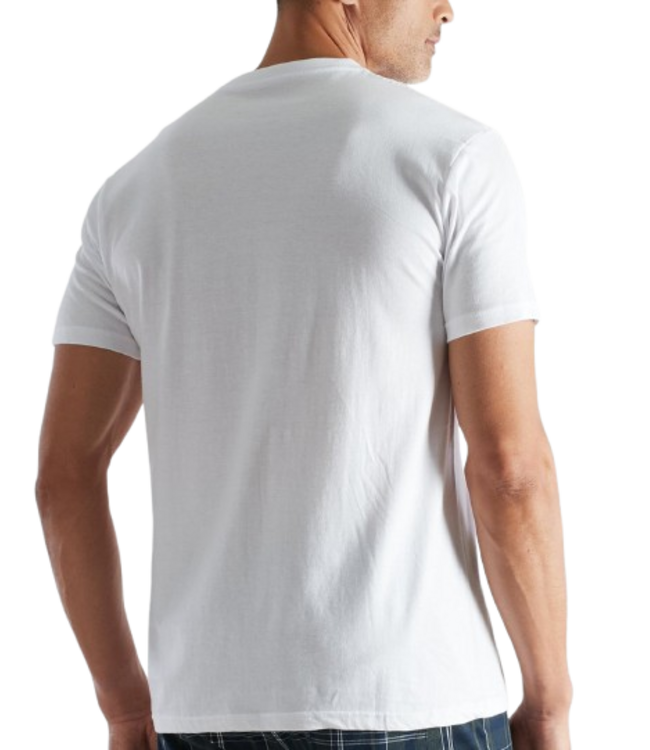 CECEBA Nevada T-Shirt 2P V-Neck Whith Light Solid