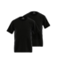 CECEBA Nevada T-Shirt 2P Crew-Neck Black Dark Solid