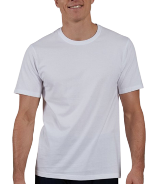 CECEBA Nevada T-Shirt 2P Crew-Neck White Light Solid