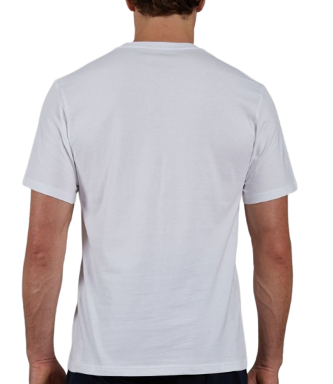 CECEBA Nevada T-Shirt 2P Crew-Neck White Light Solid