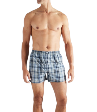 CECEBA Canadian Boxer Shorts 2P Blue Medium Check