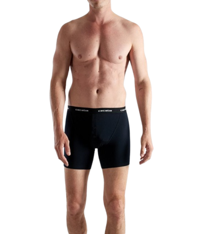 CECEBA New Classics Boxer Briefs 2P Black Dark Solid