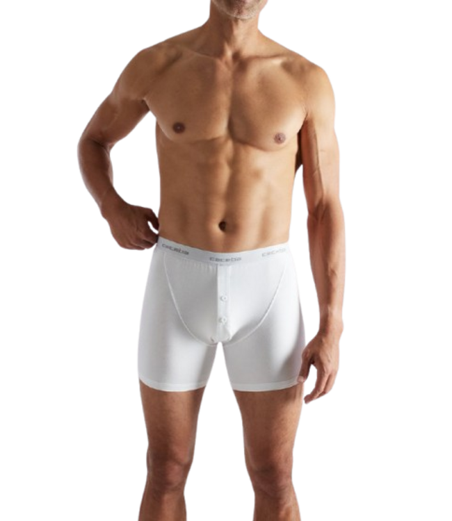 CECEBA New Classics Boxer Briefs 2P White Light Solid