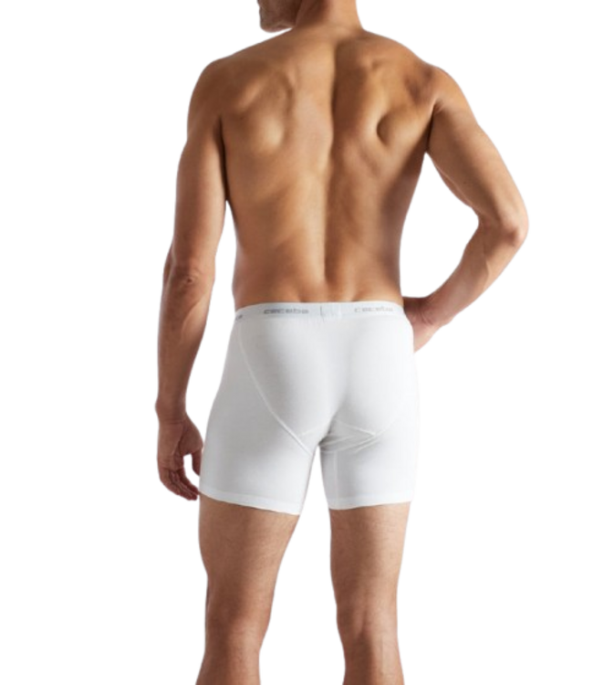 CECEBA New Classics Boxer Briefs 2P White Light Solid