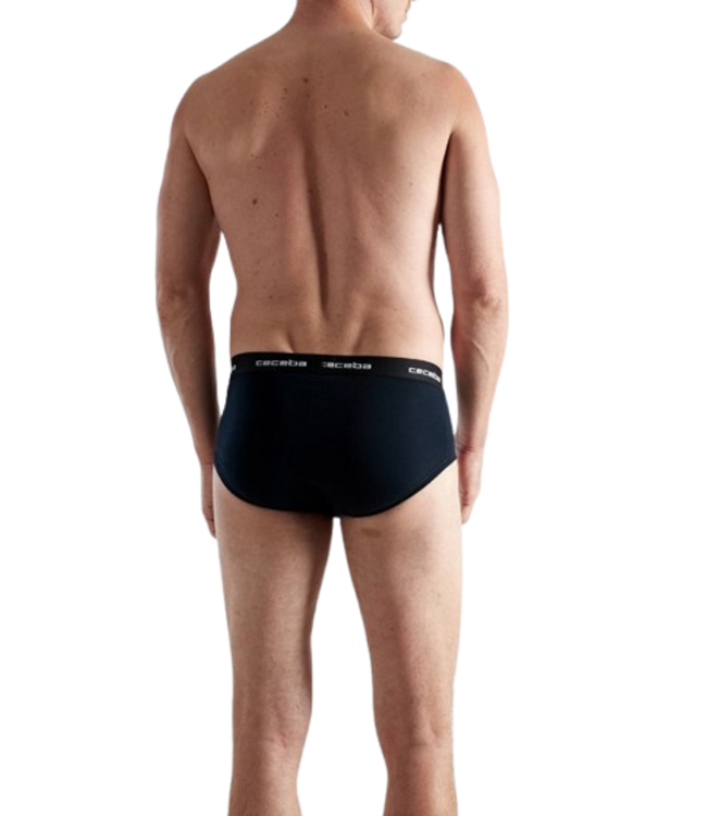 CECEBA New Classics Briefs 2P Black Dark Solid