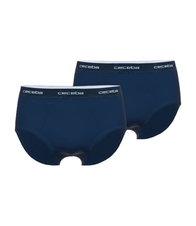 CECEBA New Classics Briefs 2P Blue Dark Solid