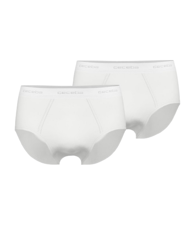CECEBA New Classics Briefs 2P White Light Solid