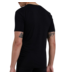 CECEBA Bamboo T-Shirt V-Neck Black Dark Solid