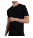 CECEBA Bamboo T-Shirt Crew-Neck Black Dark Solid