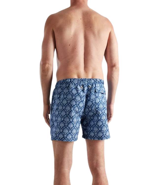 BUGATTI Amalfi Swim Shorts Short Blue Medium Allover (Pre-order March 2026)