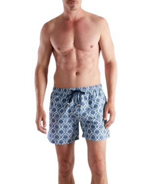BUGATTI Amalfi Swim Shorts Short Blue Light Allover (Pre-order March 2026)