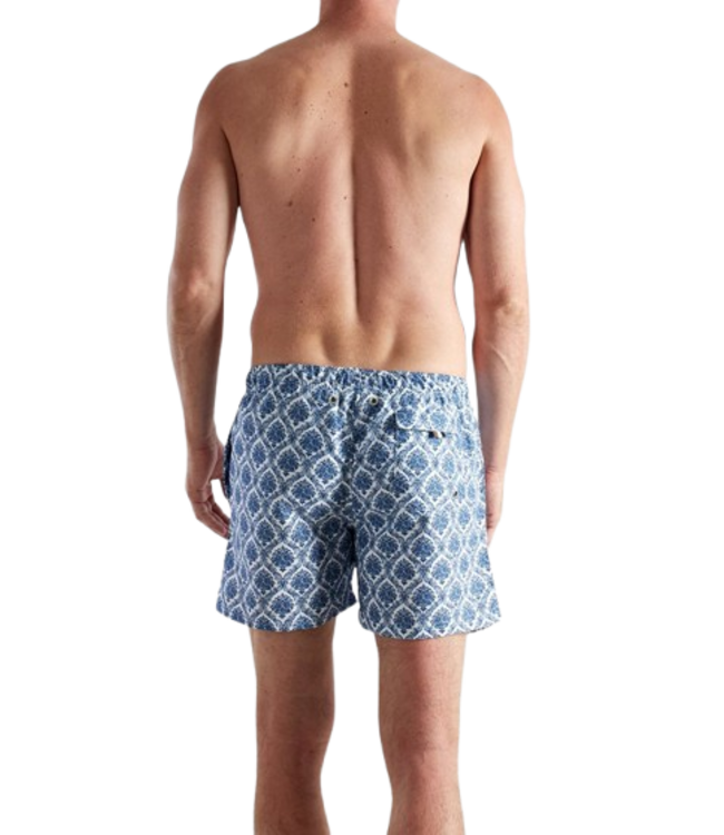 BUGATTI Amalfi Swim Shorts Short Blue Light Allover (Pre-order March 2026)