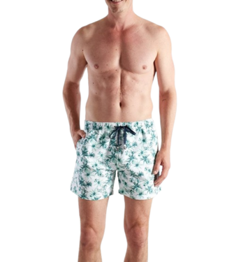 BUGATTI Amalfi Swim Shorts Short Green Light Allover (Pre-order March 2026)