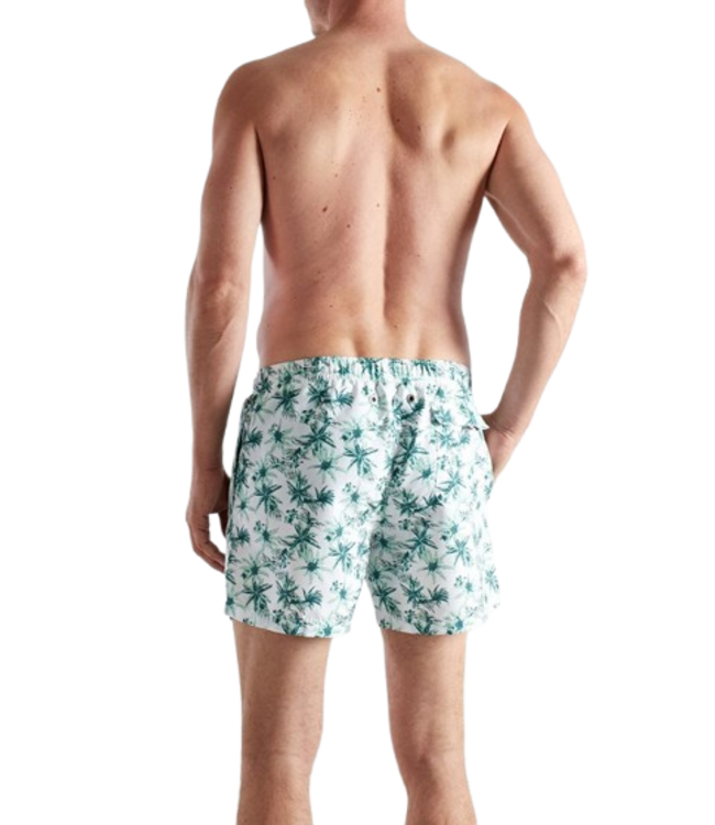 BUGATTI Amalfi Swim Shorts Short Green Light Allover (Pre-order March 2026)