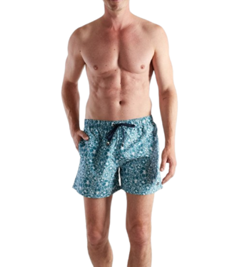 BUGATTI Amalfi Swim Shorts Short Green Medium Allover (Pre-order March 2026)