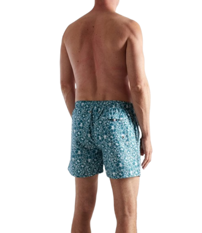 BUGATTI Amalfi Swim Shorts Short Green Medium Allover (Pre-order March 2026)