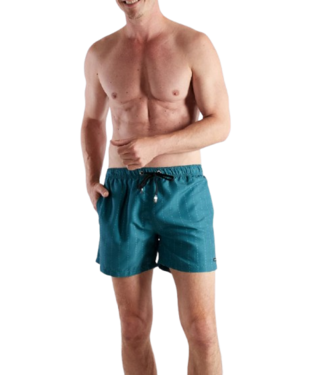 BUGATTI Amalfi Swim Shorts Short Green Medium Vertical Stripes (Pre-order March 2026)