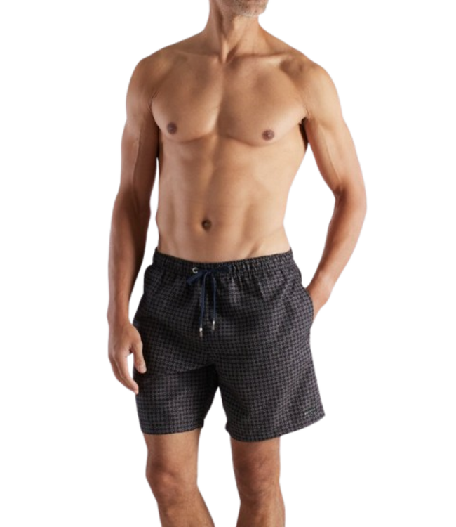 BUGATTI Amalfi Swim Shorts Middle Black Dark Minimal (Pre-order March 2026)