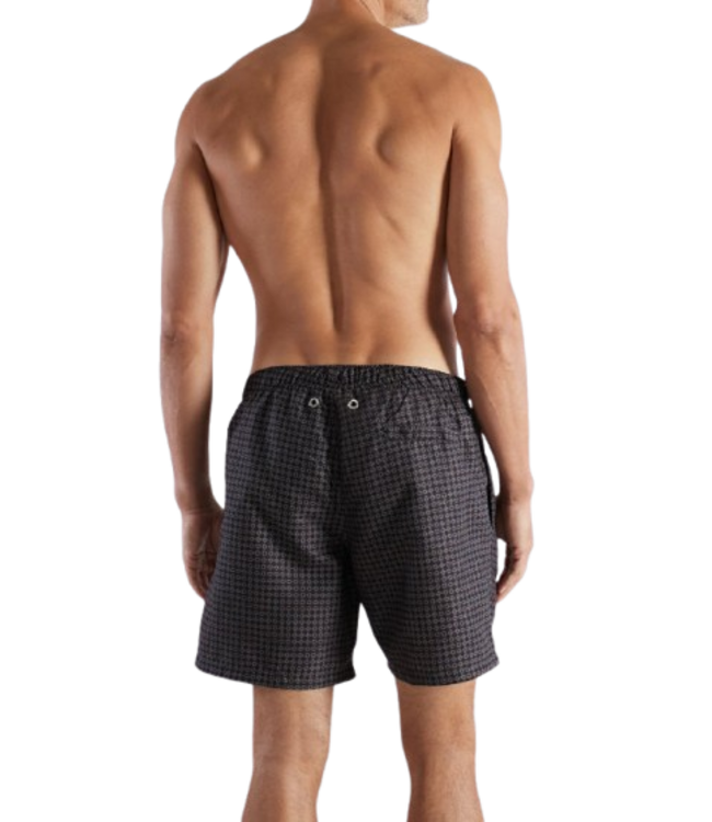 BUGATTI Amalfi Swim Shorts Middle Black Dark Minimal (Pre-order March 2026)