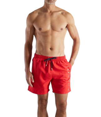 BUGATTI Amalfi Swim Shorts Middle Red Medium Solid (Pre-order March 2026)