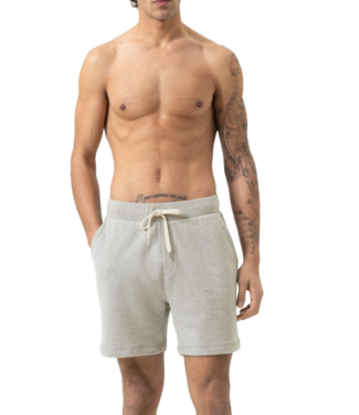MEY Cotton Leisure Track Short Midgrey Melange