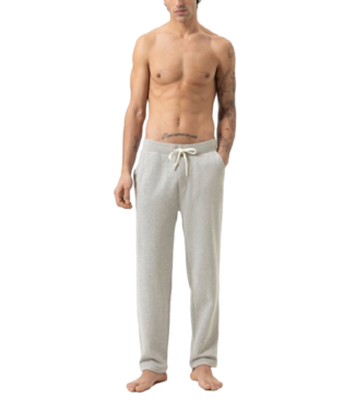 MEY Cotton Leisure Track Pants Midgrey Melange