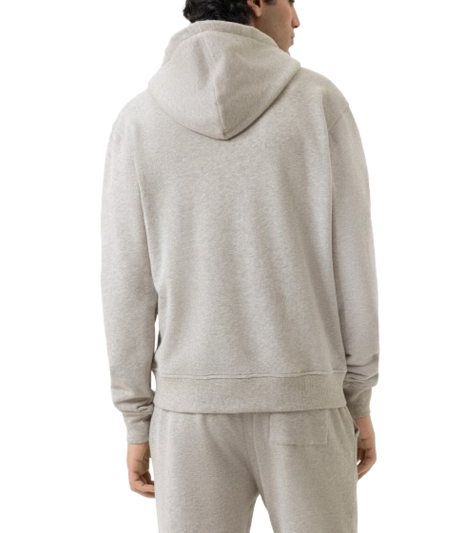 MEY Cotton Leisure Hoody Jacket Midgrey Melange