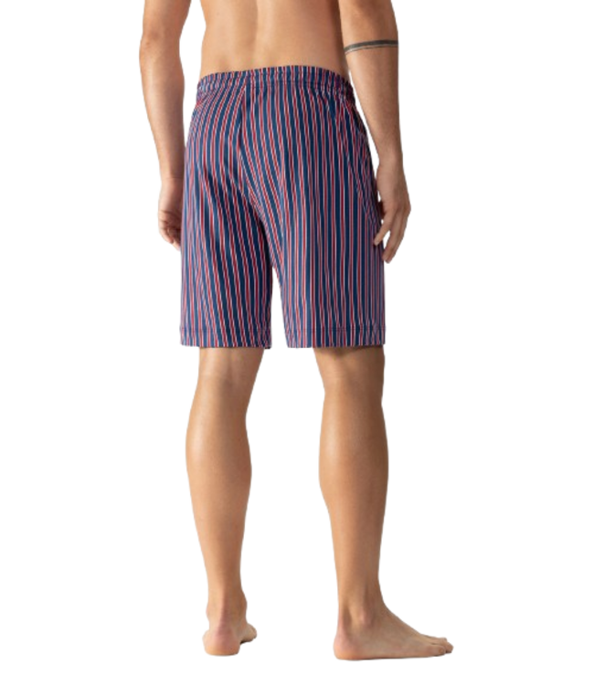 MEY Graphic Stripes Short Pants Terra Red