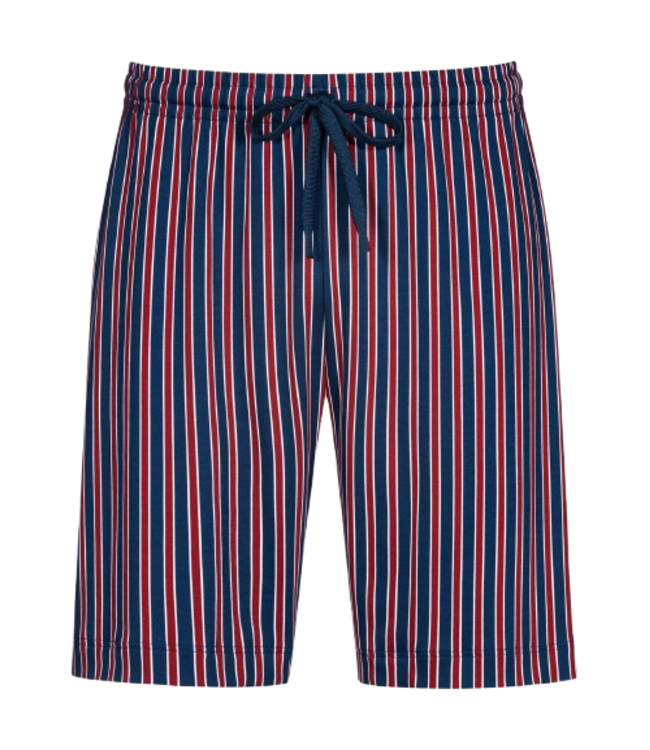 MEY Graphic Stripes Short Pants Terra Red