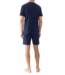 MEY Pure Night Short Pyjama Yacht Blue