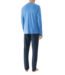 MEY Micro Blue Long Pyjama Recent Blue