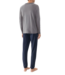 MEY Pure Night Long Pyjama Quarz Grey