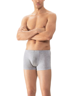 MEY Casual Cotton Shorty Light Grey Melange