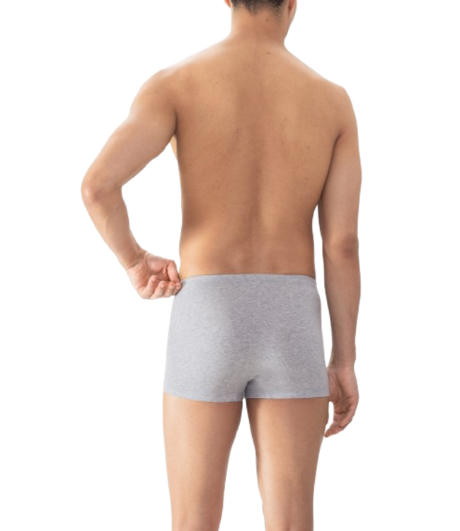 MEY Casual Cotton Shorty Light Grey Melange