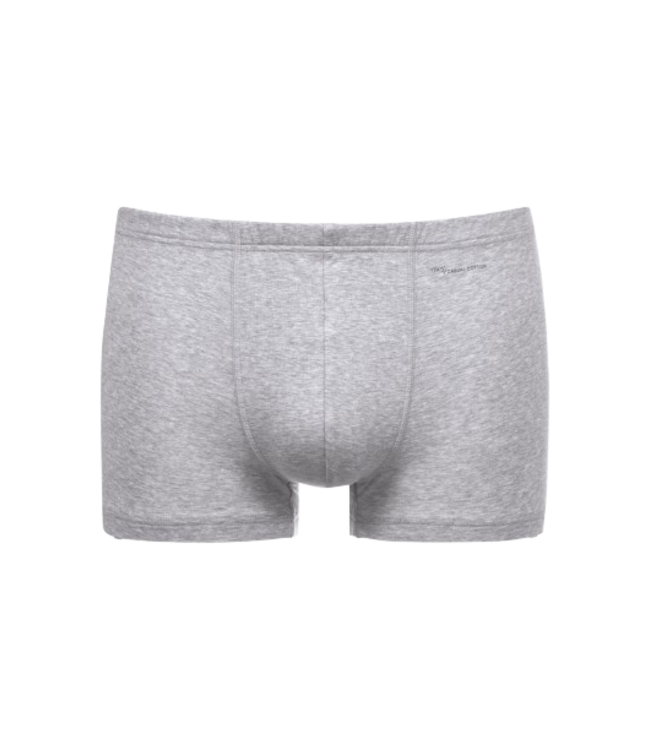 MEY Casual Cotton Shorty Light Grey Melange