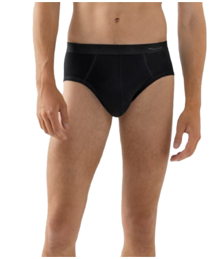 MEY Casual Cotton Men Briefs Black