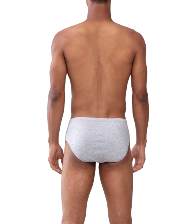 MEY Casual Cotton Mini Briefs Light Grey Melange