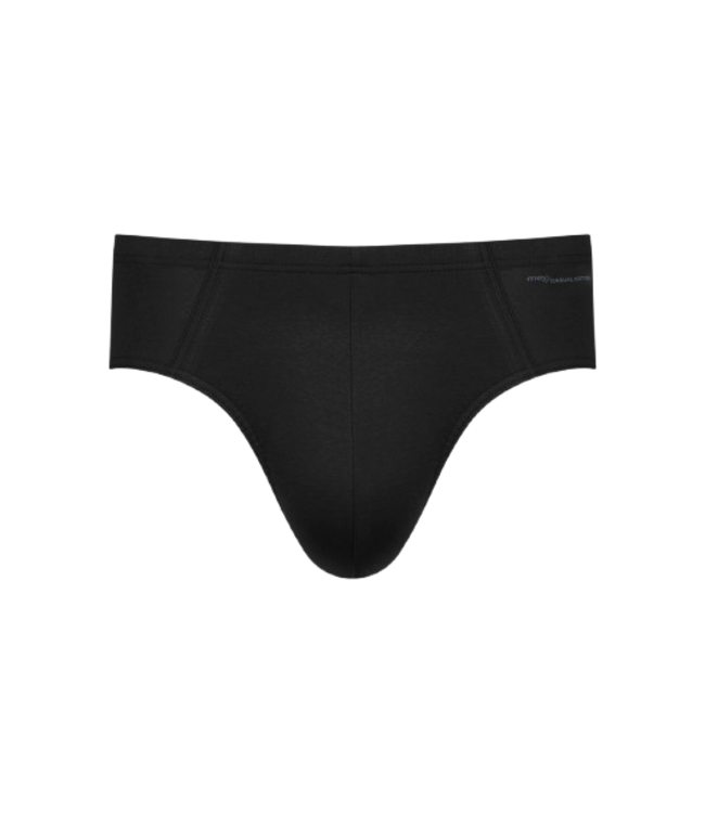 MEY Casual Cotton Mini Briefs Black