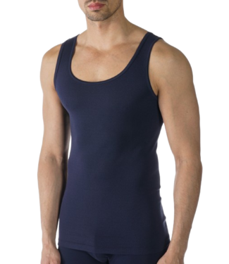 MEY Casual Cotton Athletic Shirt Yacht Blue