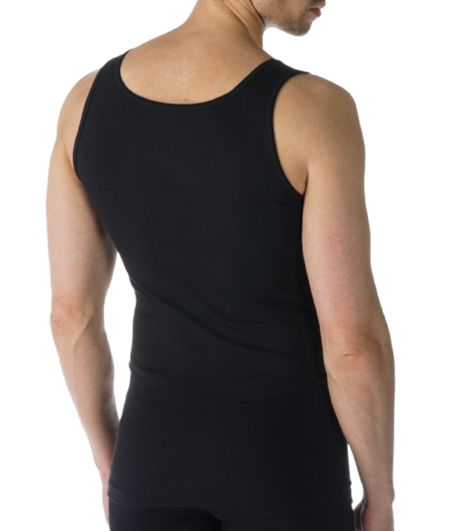 MEY Casual Cotton Athletic Shirt Black