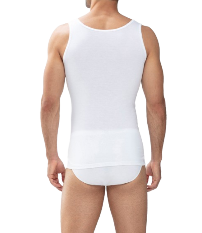 MEY Casual Cotton Athletic Shirt White