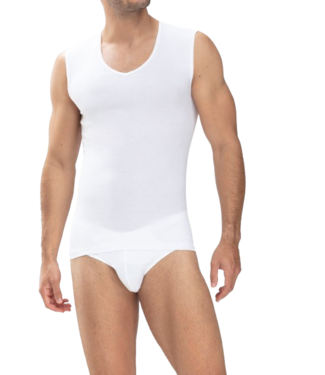 MEY Casual Cotton Muscle Shirt White