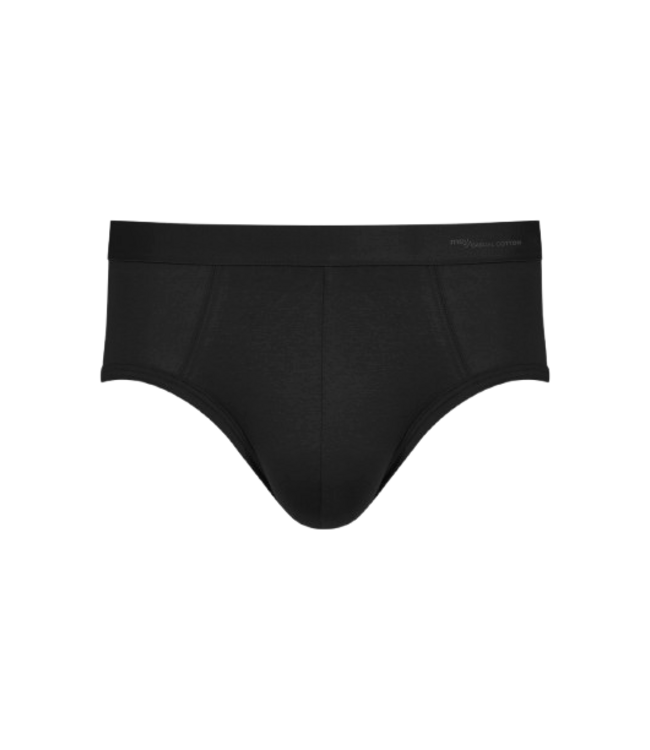 MEY Casual Cotton Men Briefs Black
