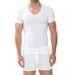 MEY Casual Cotton T-Shirt V-Neck White