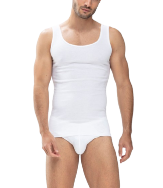 MEY Casual Cotton Athletic Shirt White