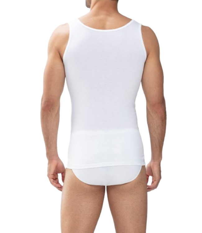 MEY Casual Cotton Athletic Shirt White