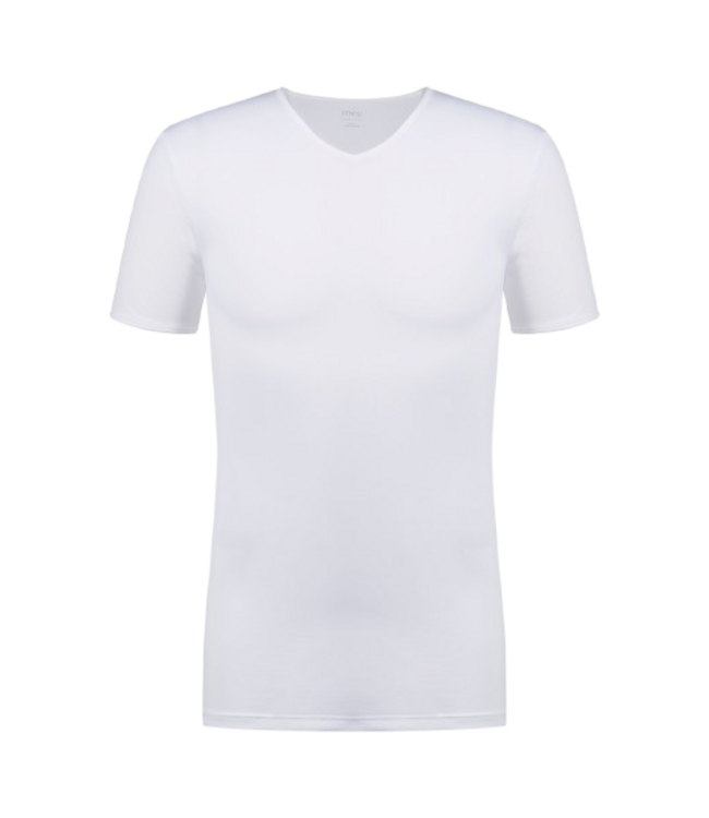 MEY Software T-Shirt V-Neck White